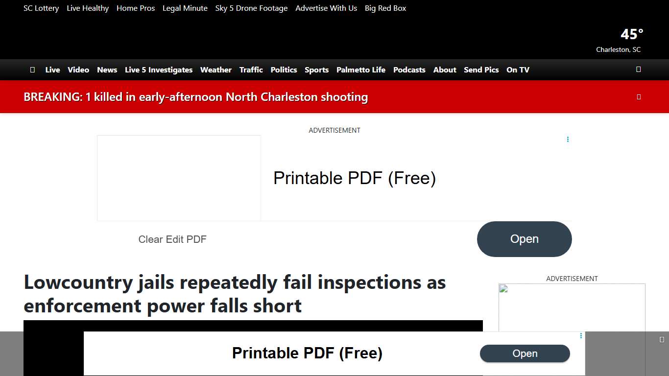 Lowcountry jails repeatedly fail inspections as enforcement power falls short